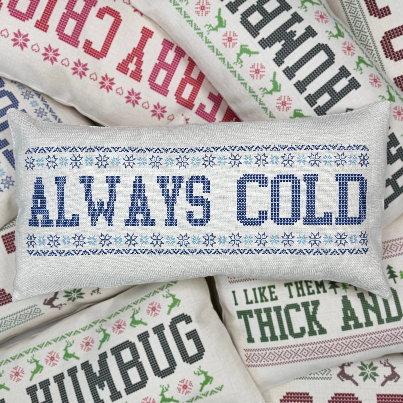 Mugsby vintage pillow
