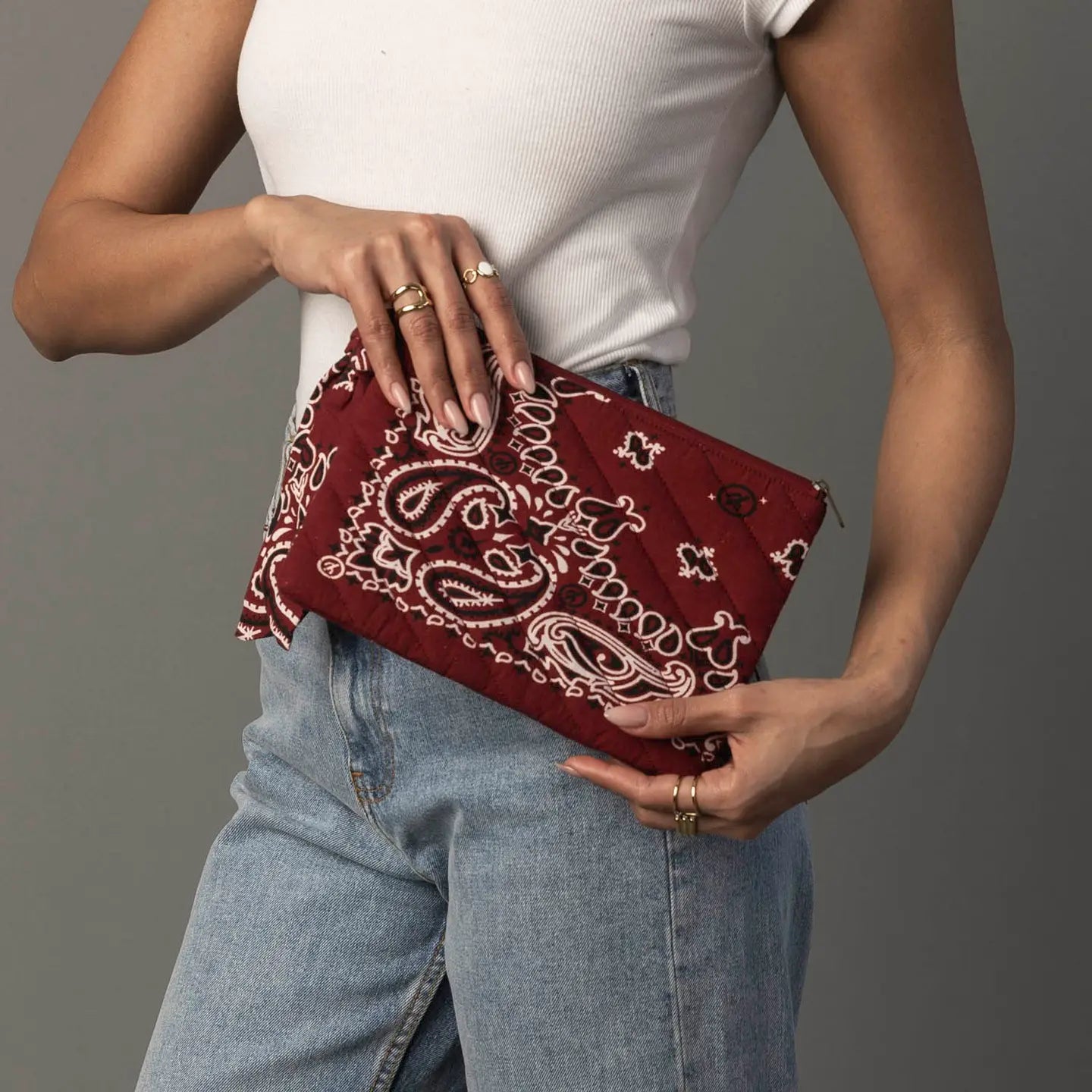 Panache Apparel Co. bandana clutch